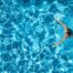 Backyard swimming pool